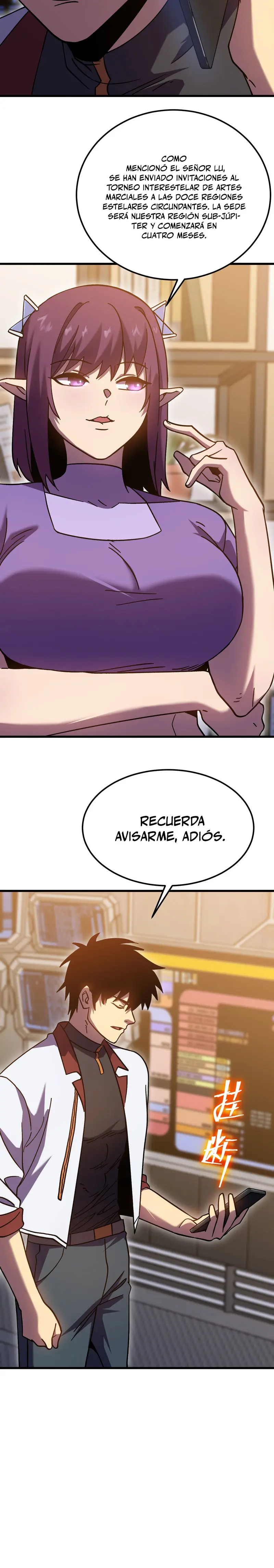Iniciando sesión en 10,000 años en el futuro capítulo 251 página 8