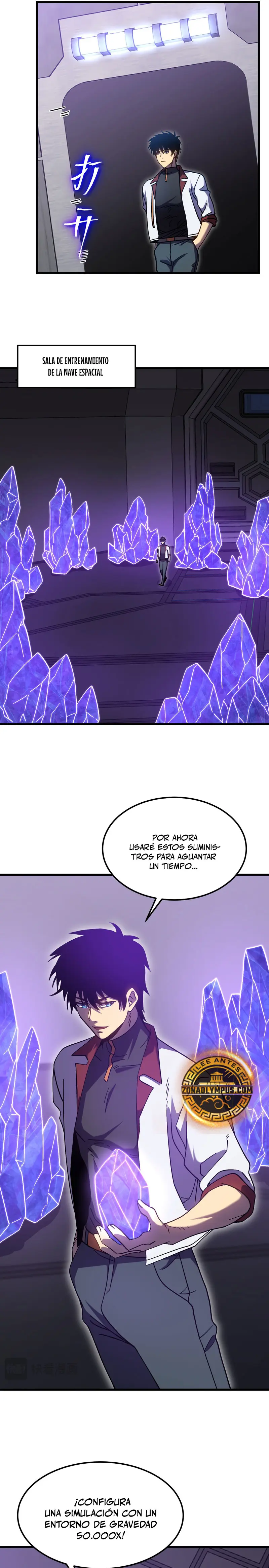 Iniciando sesión en 10,000 años en el futuro capítulo 251 página 9