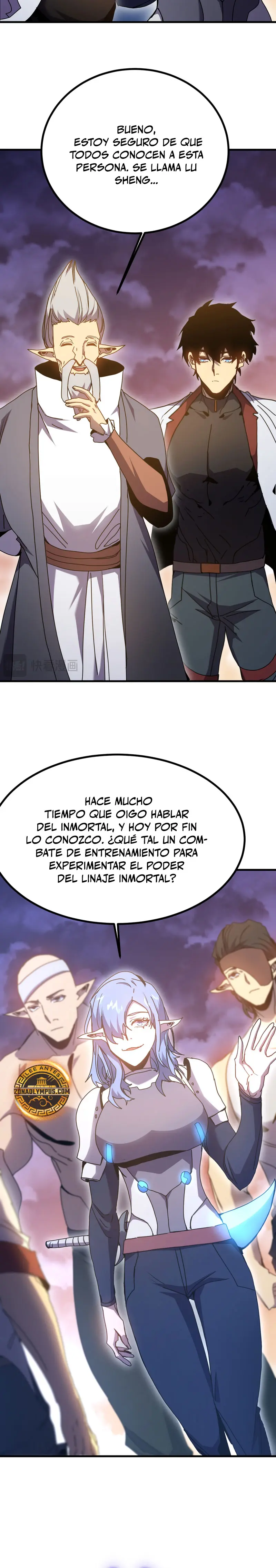 Iniciando sesión en 10,000 años en el futuro capítulo 256 página 25