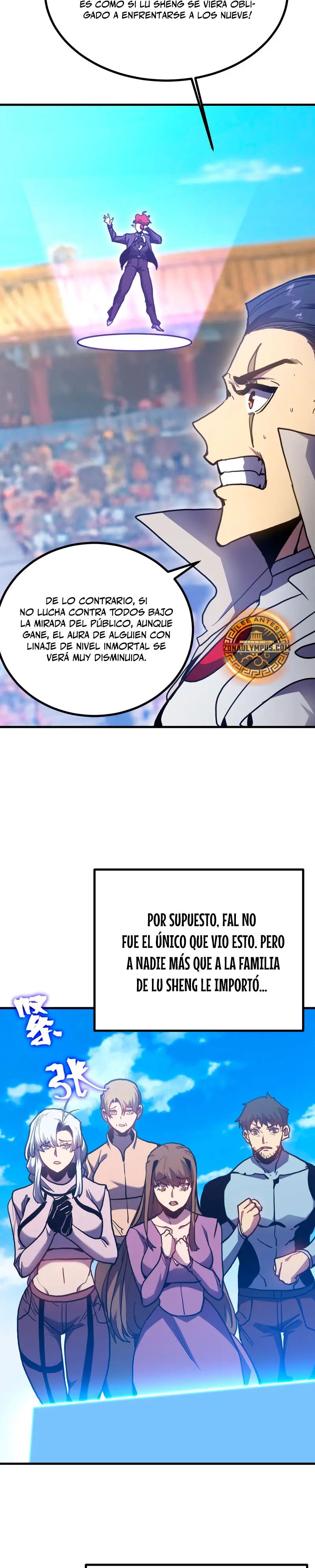 Iniciando sesión en 10,000 años en el futuro capítulo 260 página 19