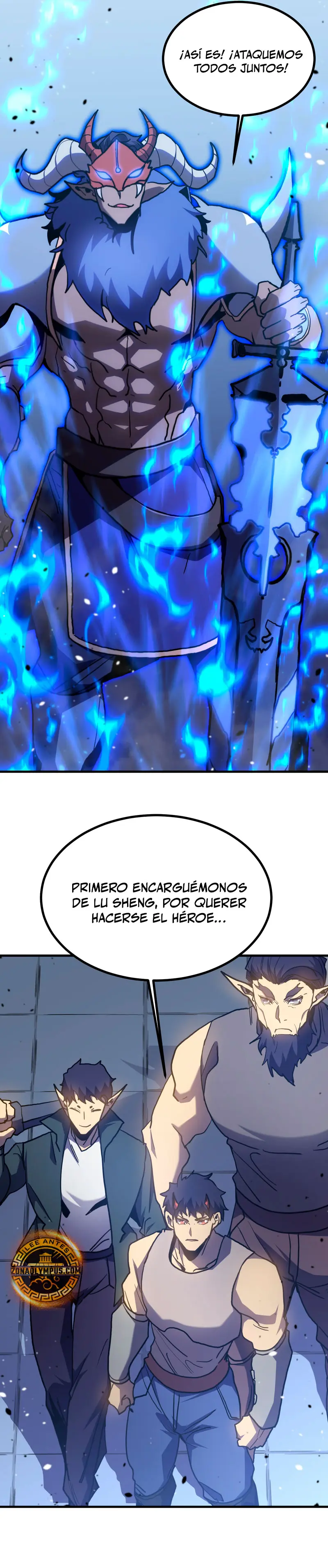 Iniciando sesión en 10,000 años en el futuro capítulo 260 página 23