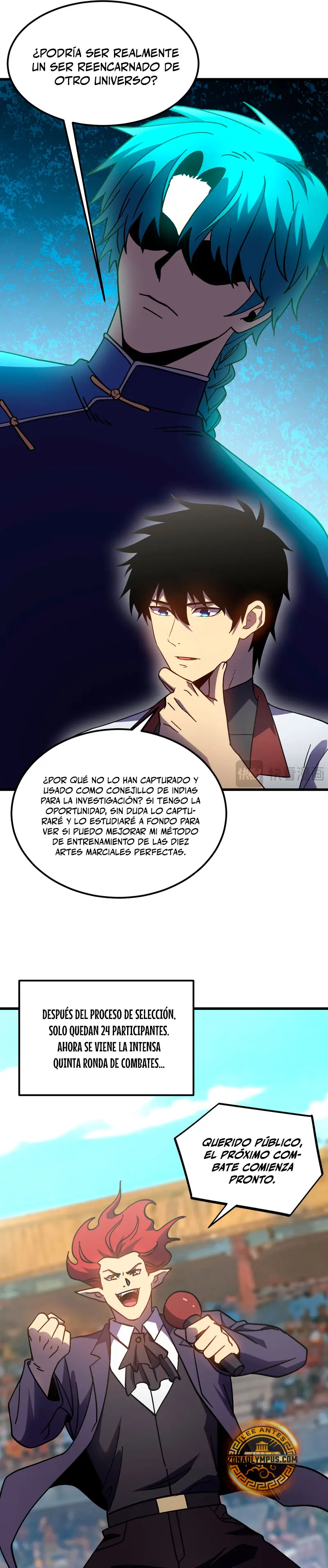 Iniciando sesión en 10,000 años en el futuro capítulo 263 página 9