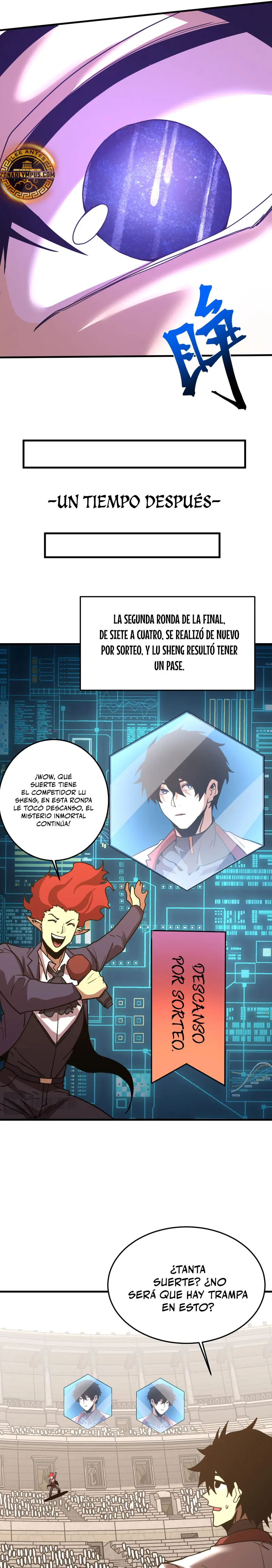 Iniciando sesión en 10,000 años en el futuro capítulo 266 página 21