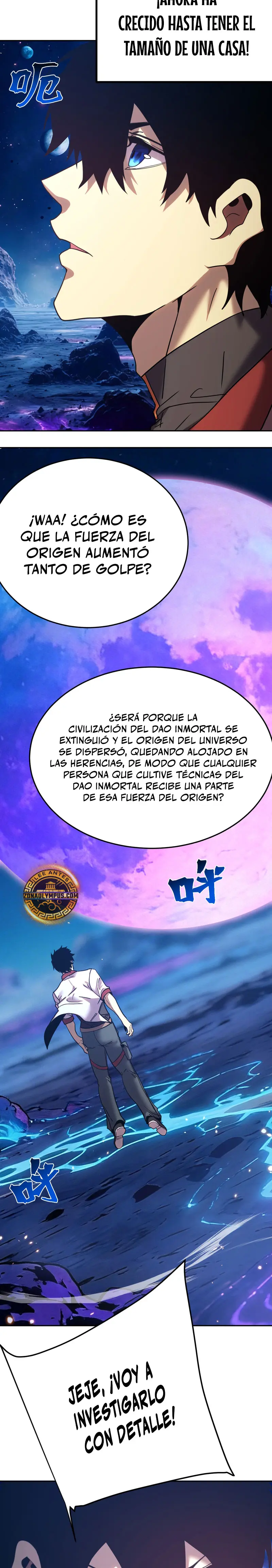 Iniciando sesión en 10,000 años en el futuro capítulo 276 página 17