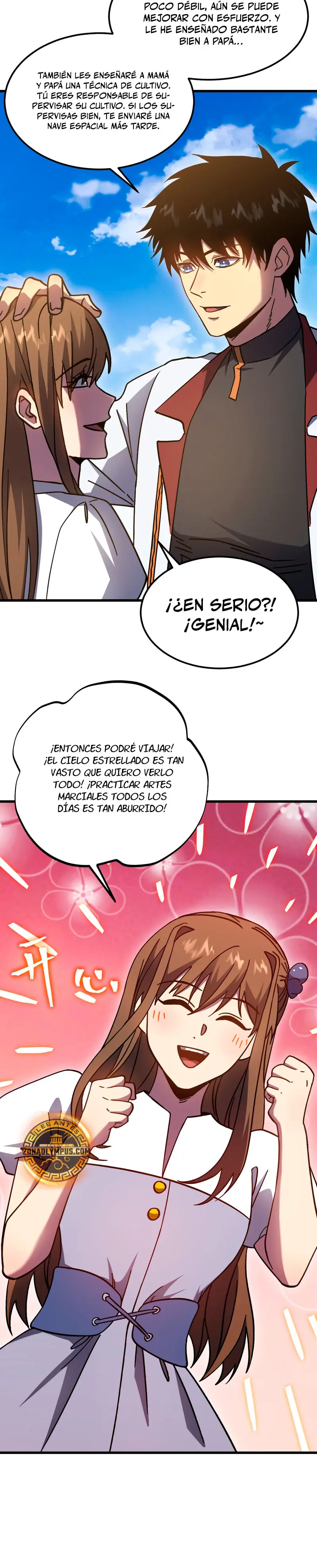 Iniciando sesión en 10,000 años en el futuro capítulo 277 página 28