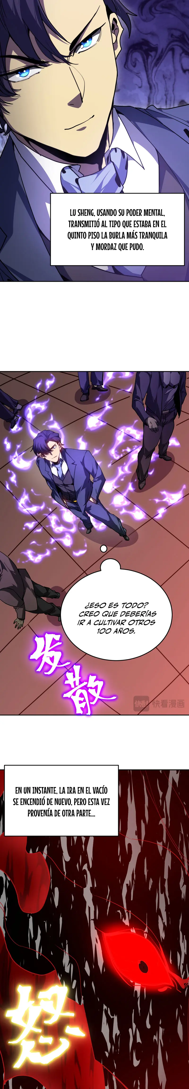 Iniciando sesión en 10,000 años en el futuro capítulo 287 página 10