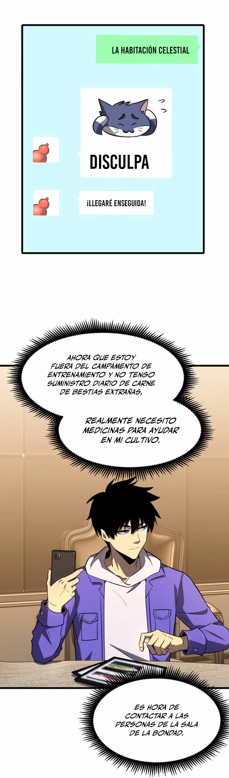 Iniciando sesión en 10,000 años en el futuro capítulo 31 página 25