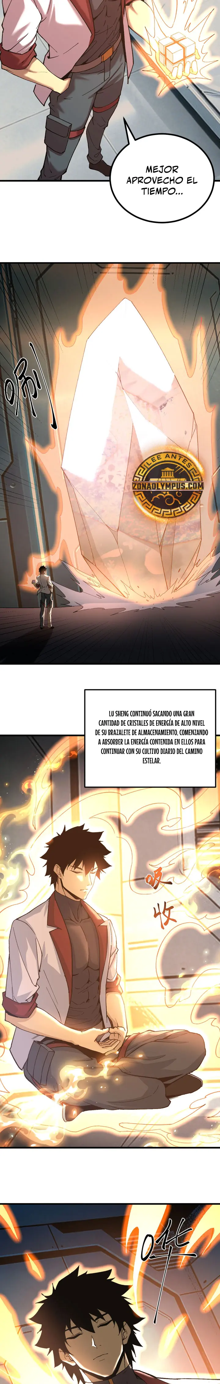 Iniciando sesión en 10,000 años en el futuro capítulo 318 página 17