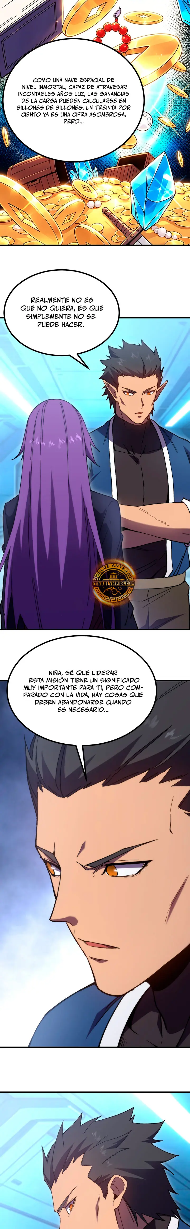 Iniciando sesión en 10,000 años en el futuro capítulo 325 página 6