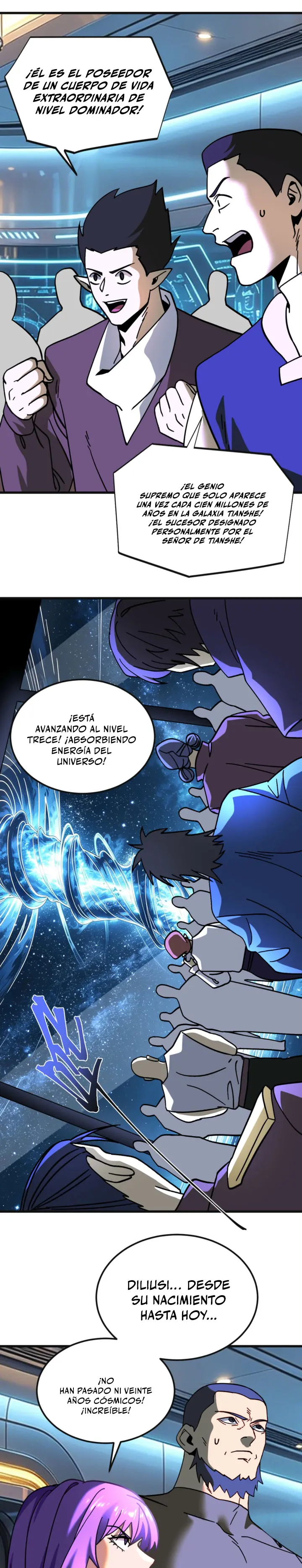 Iniciando sesión en 10,000 años en el futuro capítulo 335 página 14
