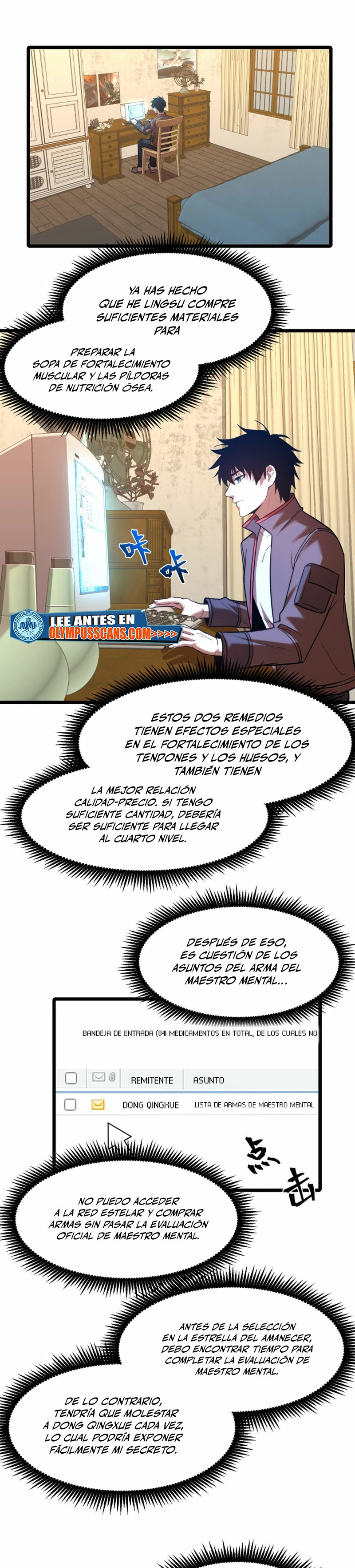 Iniciando sesión en 10,000 años en el futuro capítulo 34 página 3