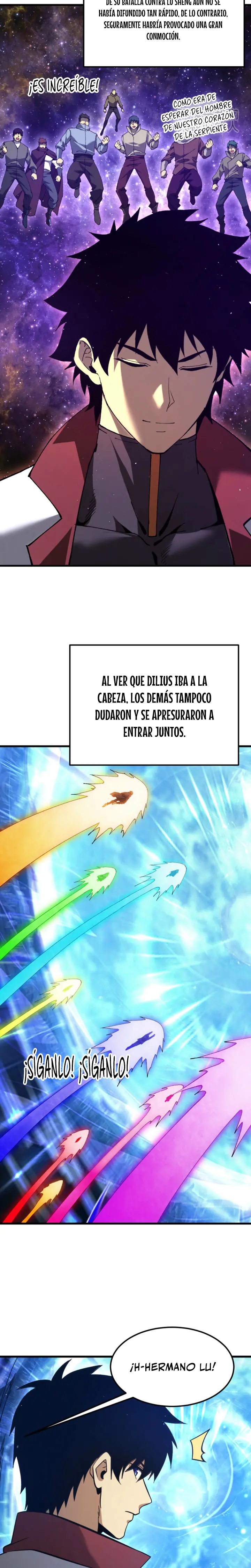 Iniciando sesión en 10,000 años en el futuro capítulo 343 página 9