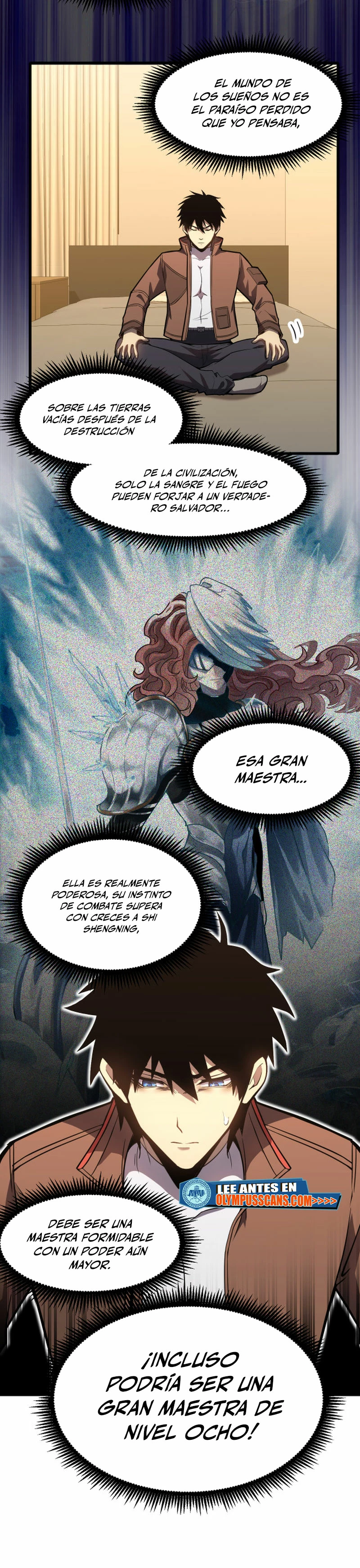 Iniciando sesión en 10,000 años en el futuro capítulo 37 página 5