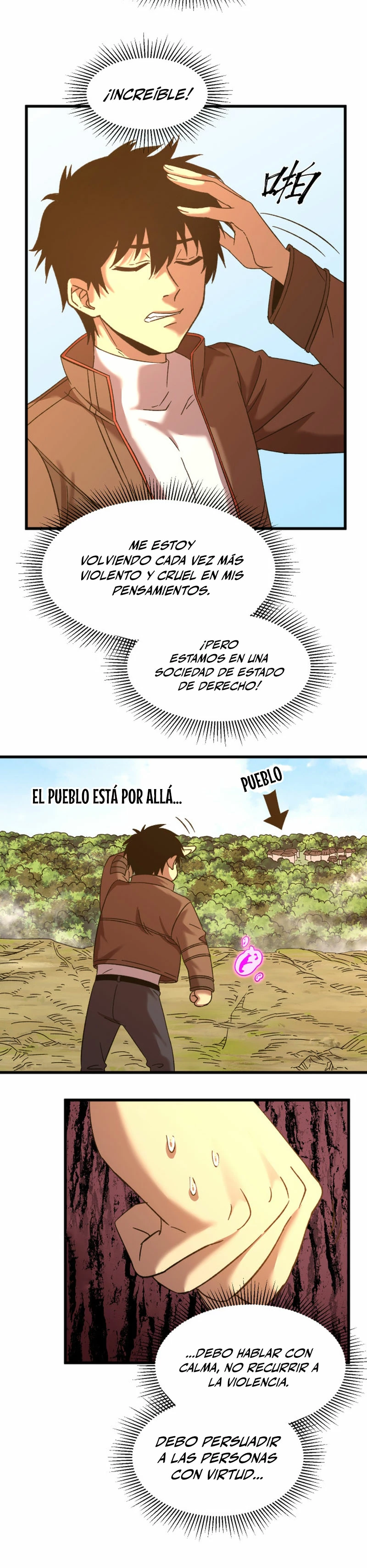 Iniciando sesión en 10,000 años en el futuro capítulo 38 página 22