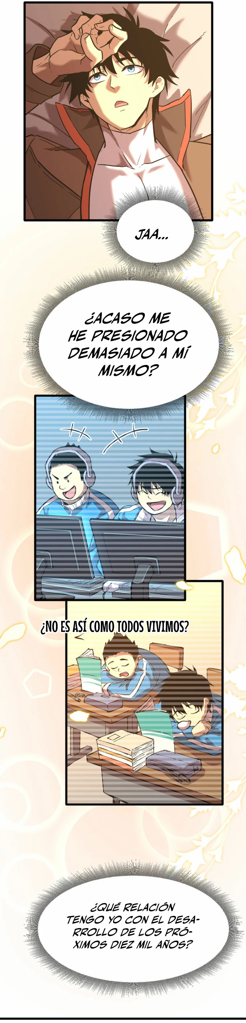 Iniciando sesión en 10,000 años en el futuro capítulo 49 página 17