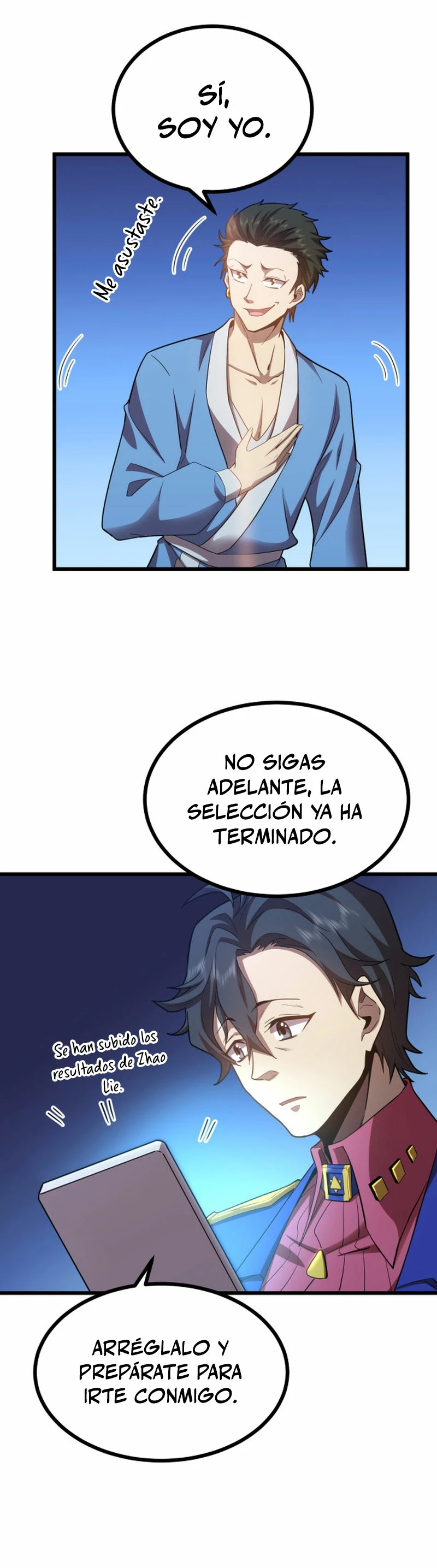 Iniciando sesión en 10,000 años en el futuro capítulo 49 página 7