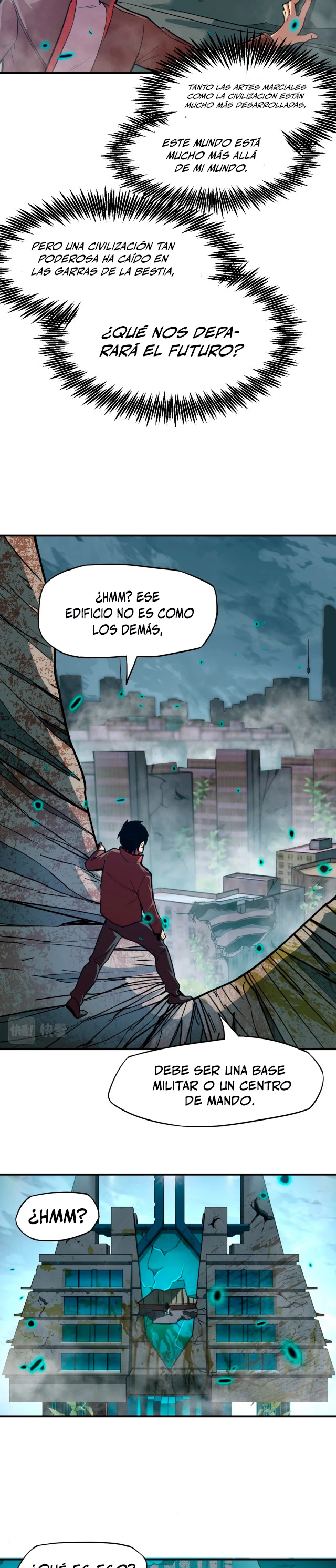 Iniciando sesión en 10,000 años en el futuro capítulo 5 página 18