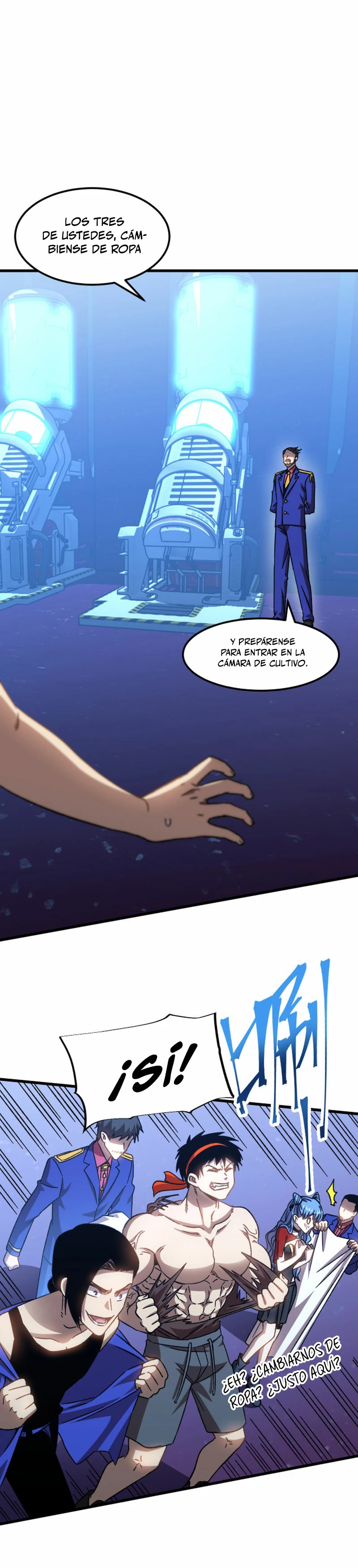 Iniciando sesión en 10,000 años en el futuro capítulo 50 página 6