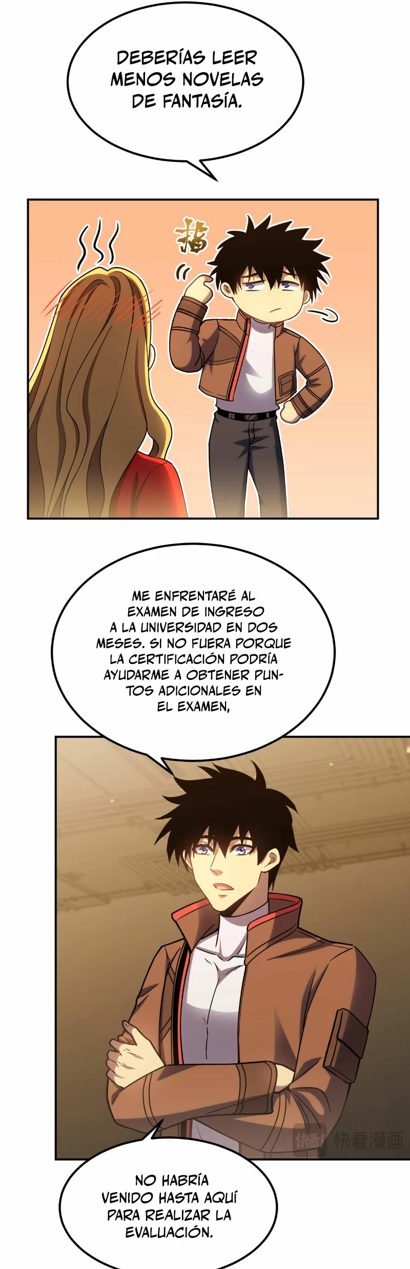 Iniciando sesión en 10,000 años en el futuro capítulo 55 página 22