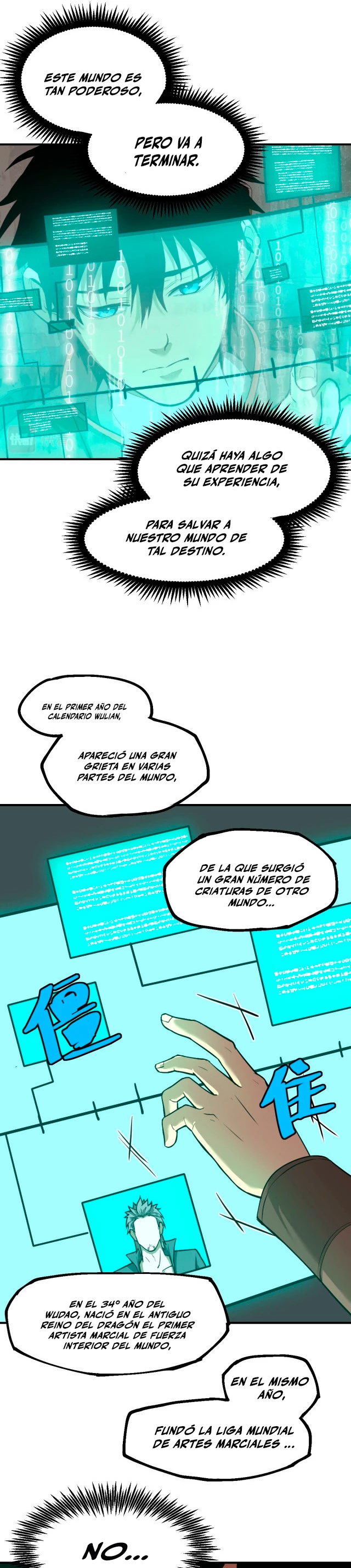 Iniciando sesión en 10,000 años en el futuro capítulo 6 página 12