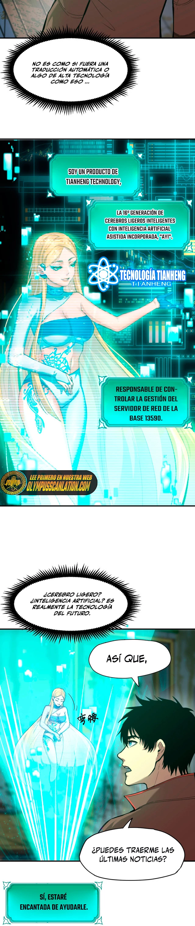 Iniciando sesión en 10,000 años en el futuro capítulo 6 página 3