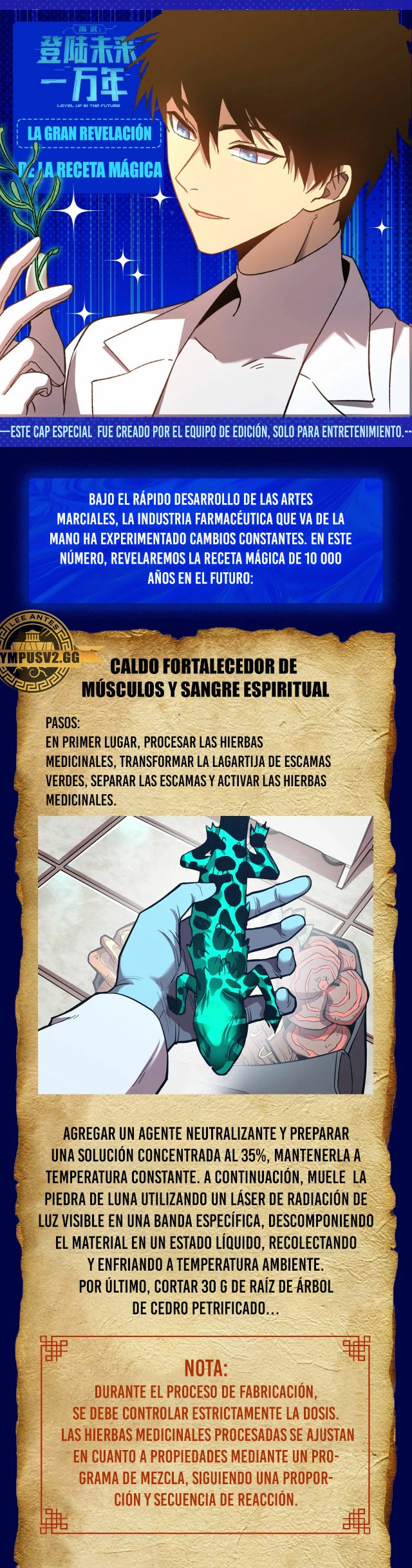 Iniciando sesión en 10,000 años en el futuro capítulo 61.05 página 2