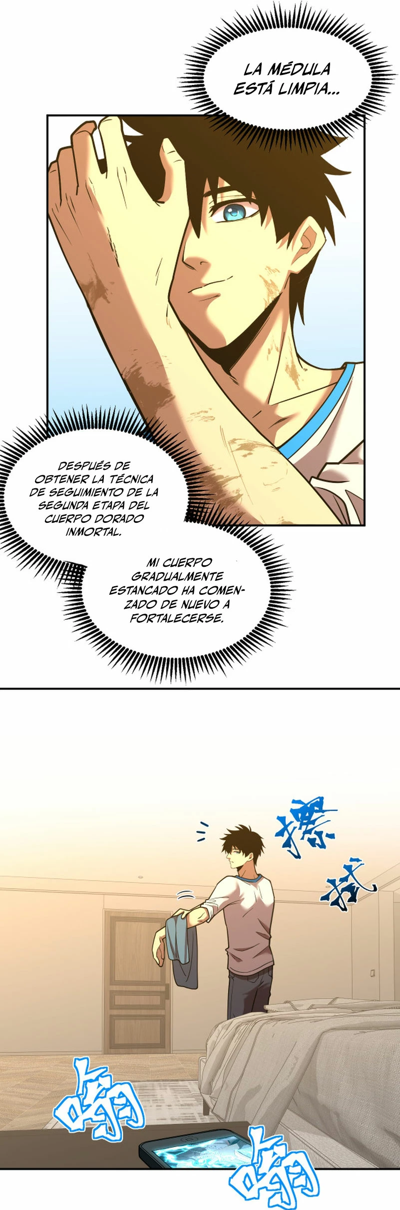 Iniciando sesión en 10,000 años en el futuro capítulo 65 página 9