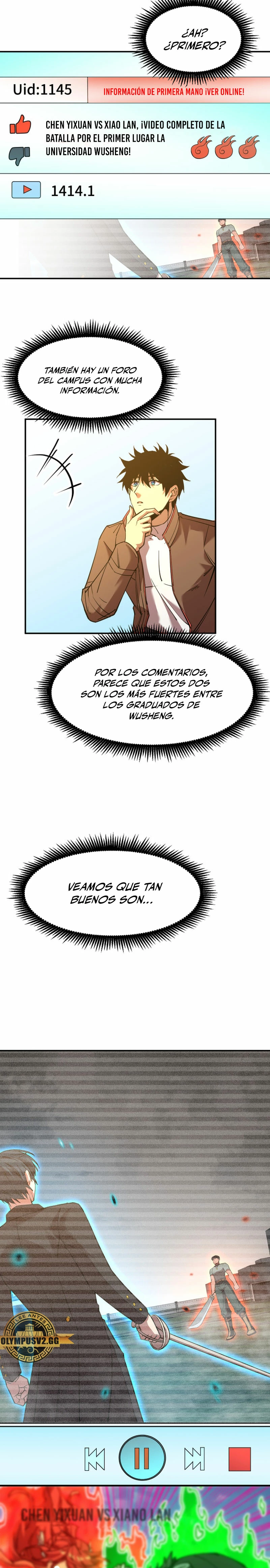 Iniciando sesión en 10,000 años en el futuro capítulo 68 página 17