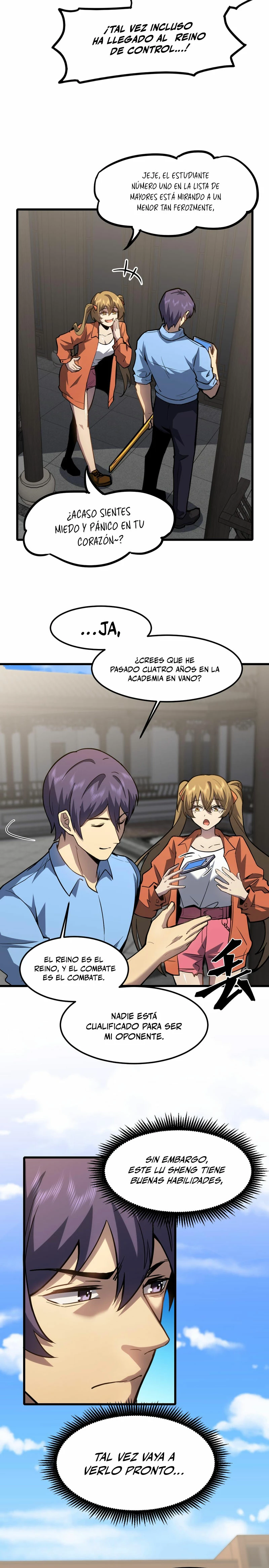 Iniciando sesión en 10,000 años en el futuro capítulo 76 página 7