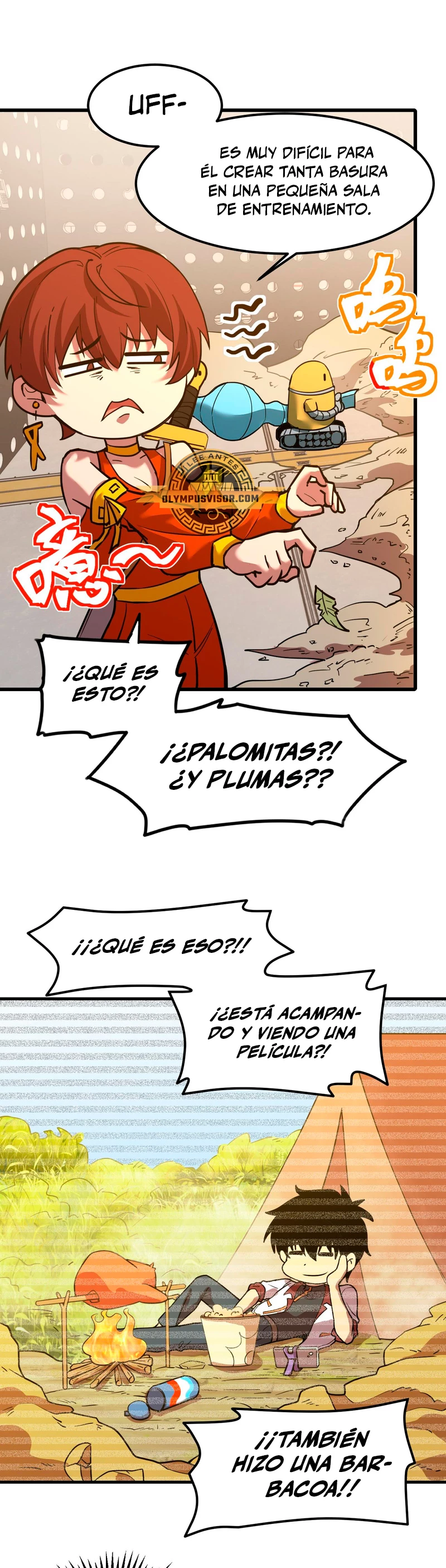 Iniciando sesión en 10,000 años en el futuro capítulo 78 página 3