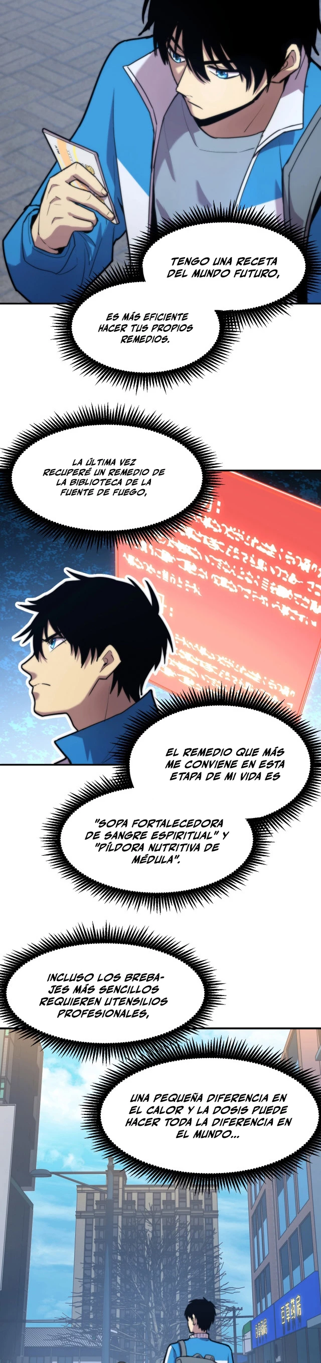 Iniciando sesión en 10,000 años en el futuro capítulo 8 página 6
