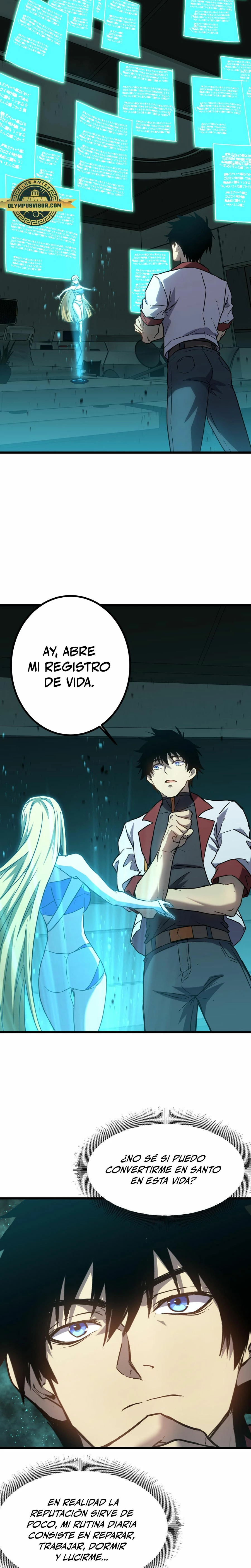 Iniciando sesión en 10,000 años en el futuro capítulo 89 página 10