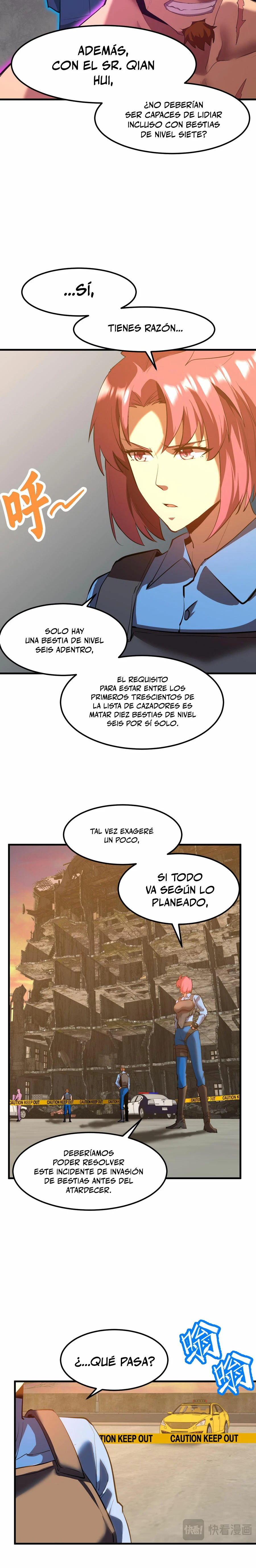 Iniciando sesión en 10,000 años en el futuro capítulo 95 página 4