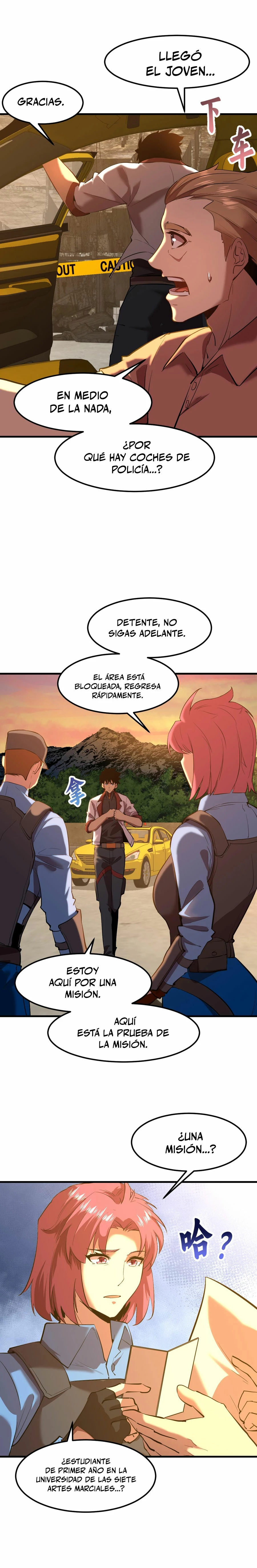 Iniciando sesión en 10,000 años en el futuro capítulo 95 página 5
