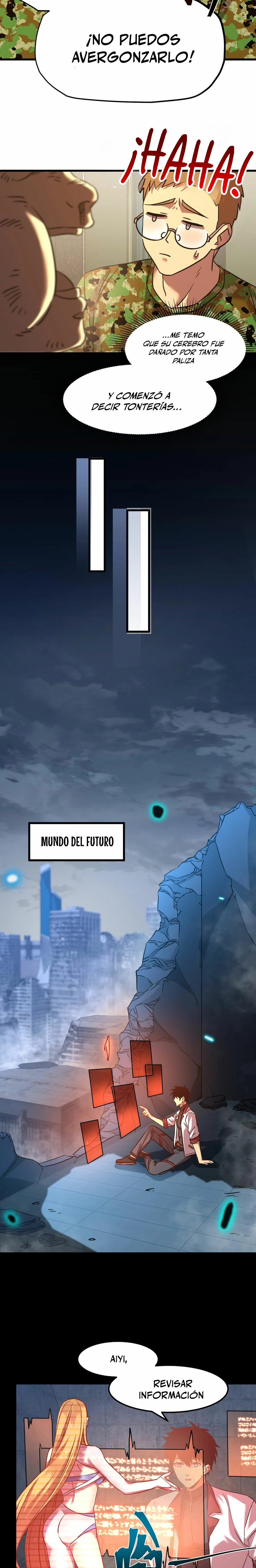 Iniciando sesión en 10,000 años en el futuro capítulo 98 página 9