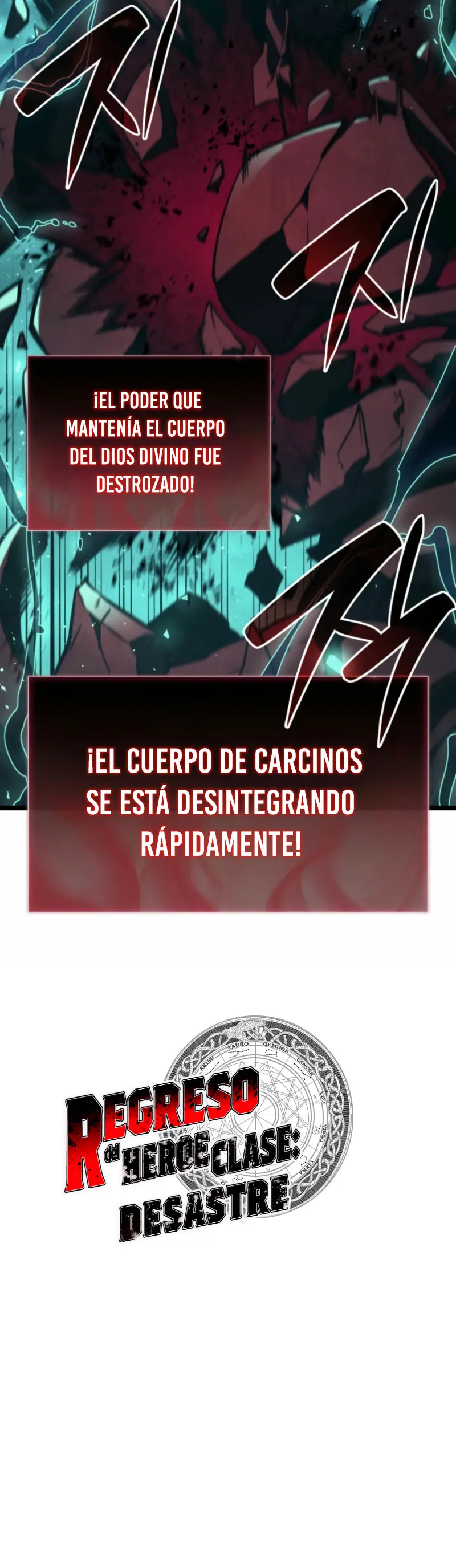 El regreso del héroe de clase: Desastre capítulo 115 página 47