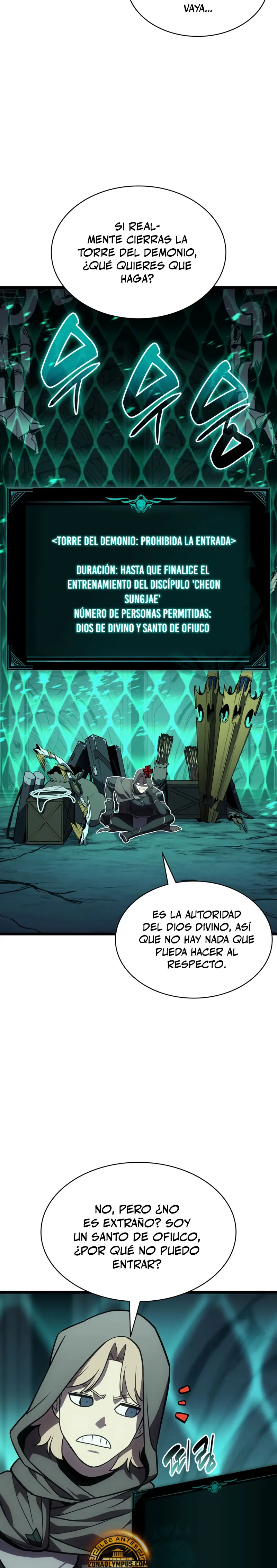 El regreso del héroe de clase: Desastre capítulo 118 página 19