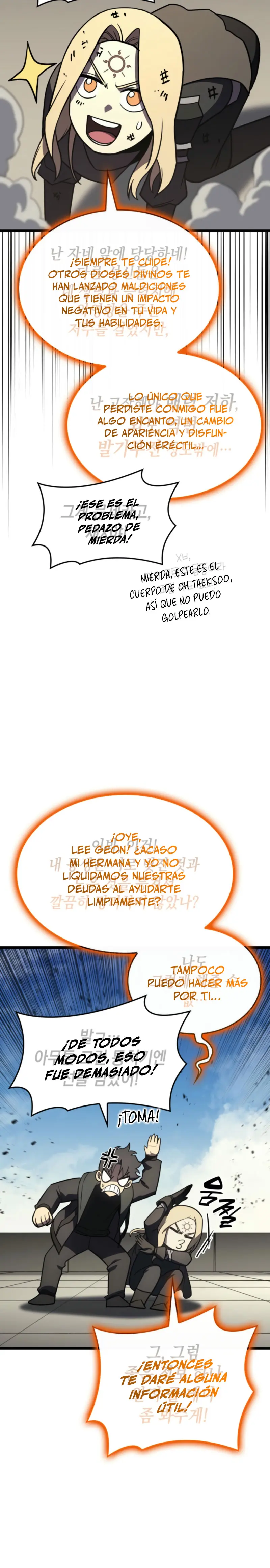 El regreso del héroe de clase: Desastre capítulo 119 página 37