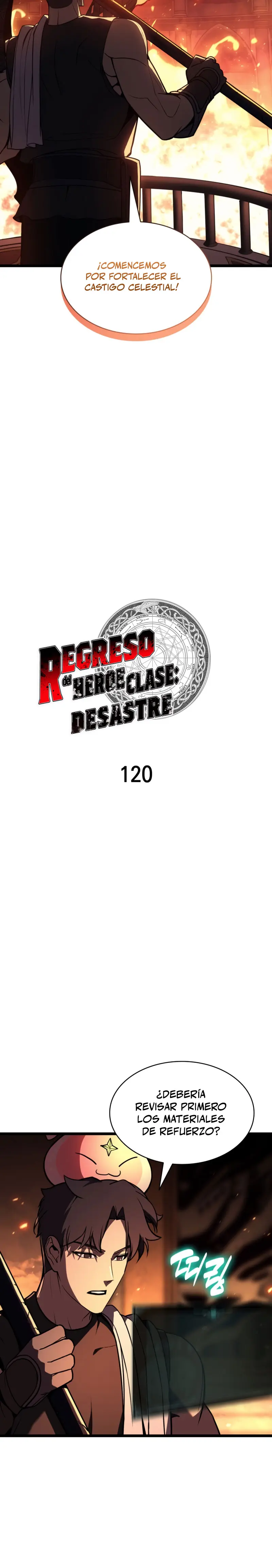 El regreso del héroe de clase: Desastre capítulo 120 página 11
