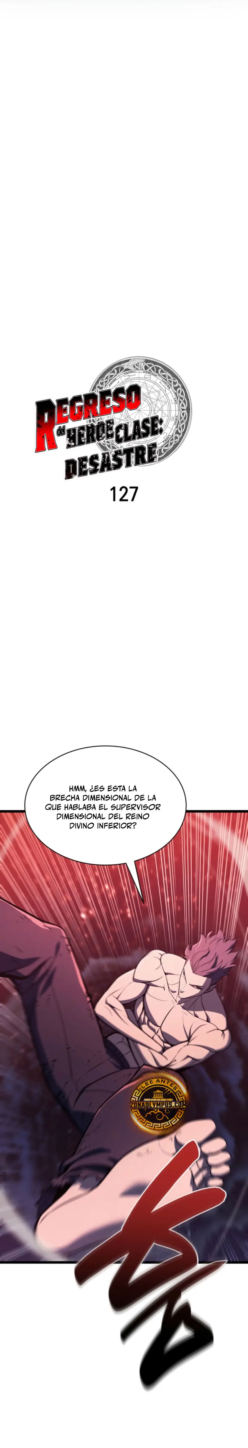 El regreso del héroe de clase: Desastre capítulo 127 página 4