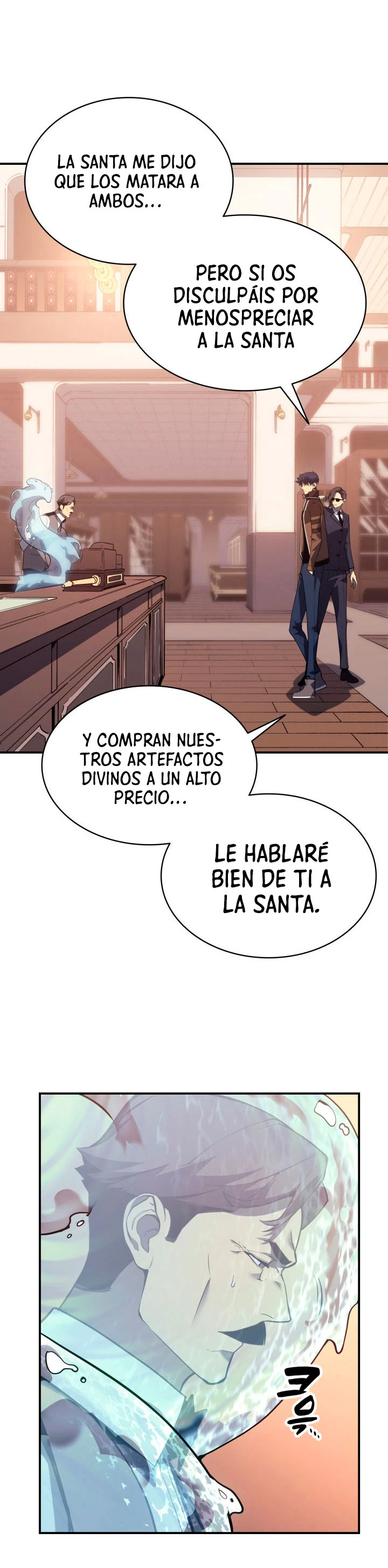 El regreso del héroe de clase: Desastre capítulo 15 página 35