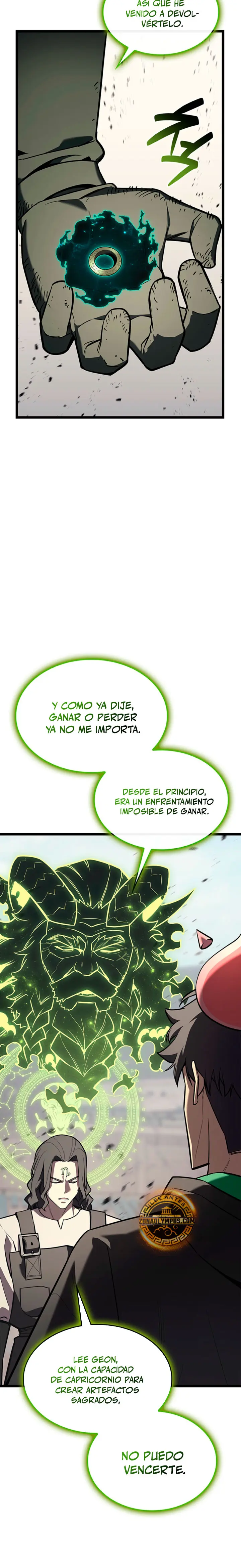 El regreso del héroe de clase: Desastre capítulo 163 página 8