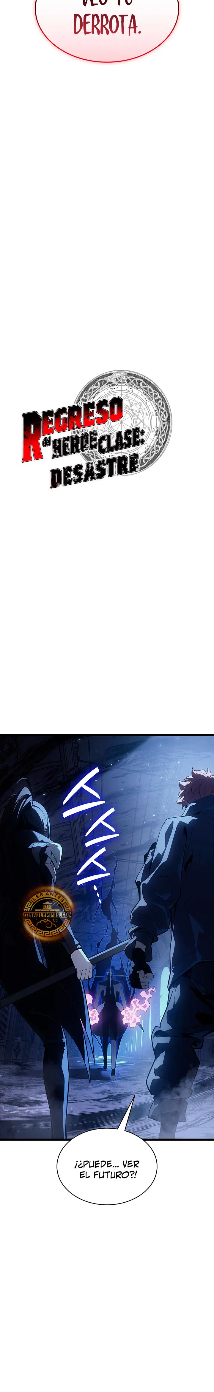 El regreso del héroe de clase: Desastre capítulo 183 página 7