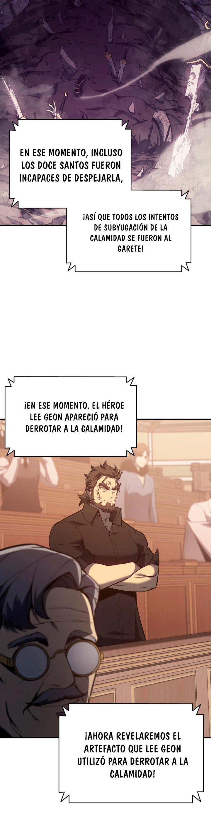 El regreso del héroe de clase: Desastre capítulo 19 página 34