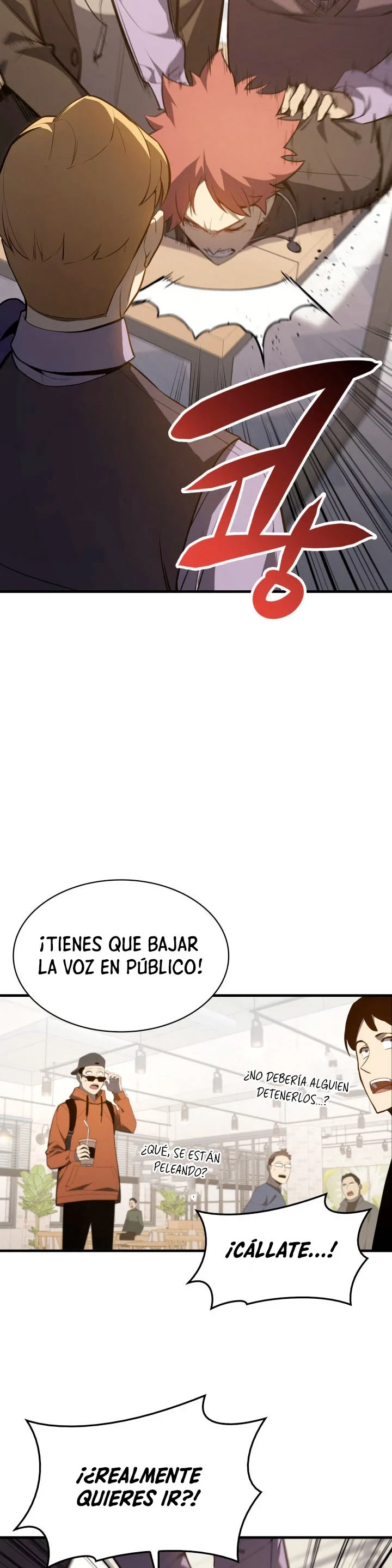 El regreso del héroe de clase: Desastre capítulo 24 página 35