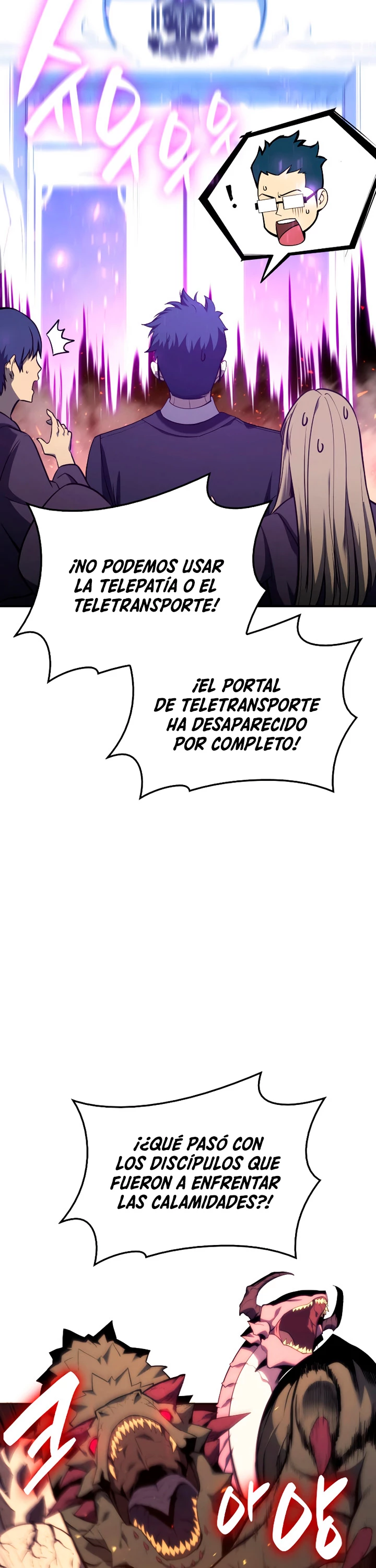 El regreso del héroe de clase: Desastre capítulo 33 página 9