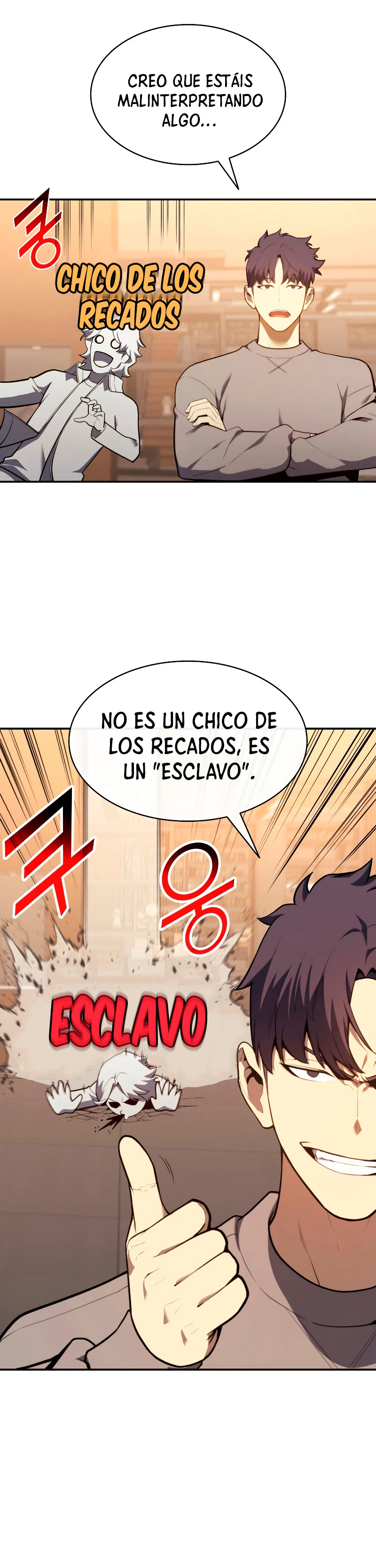 El regreso del héroe de clase: Desastre capítulo 35 página 10