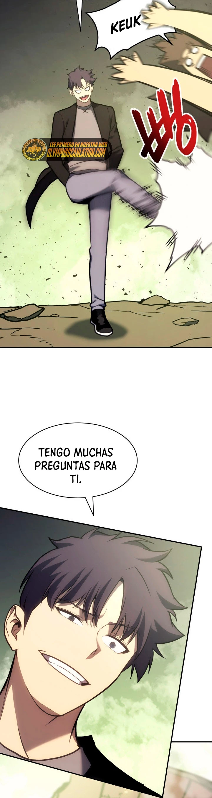 El regreso del héroe de clase: Desastre capítulo 40 página 55