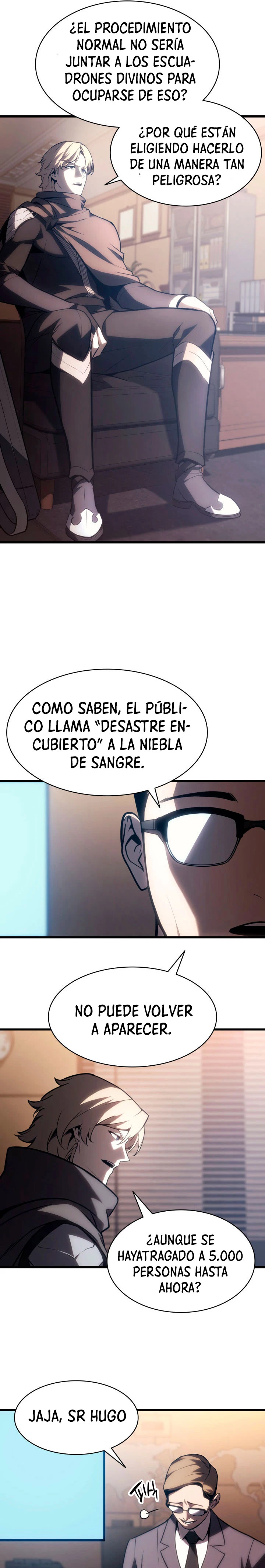 El regreso del héroe de clase: Desastre capítulo 44 página 9