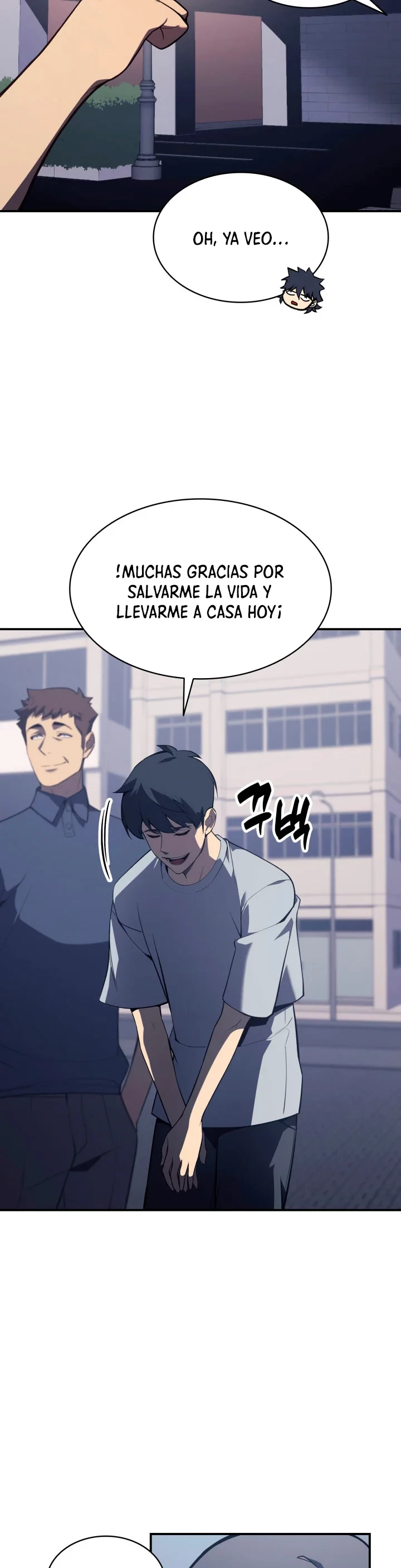 El regreso del héroe de clase: Desastre capítulo 5 página 4
